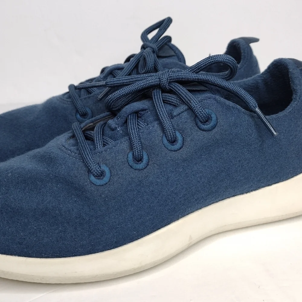 Allbirds WR Wool Runner Blue Men's Training Running Athletic Shoes Sz M10